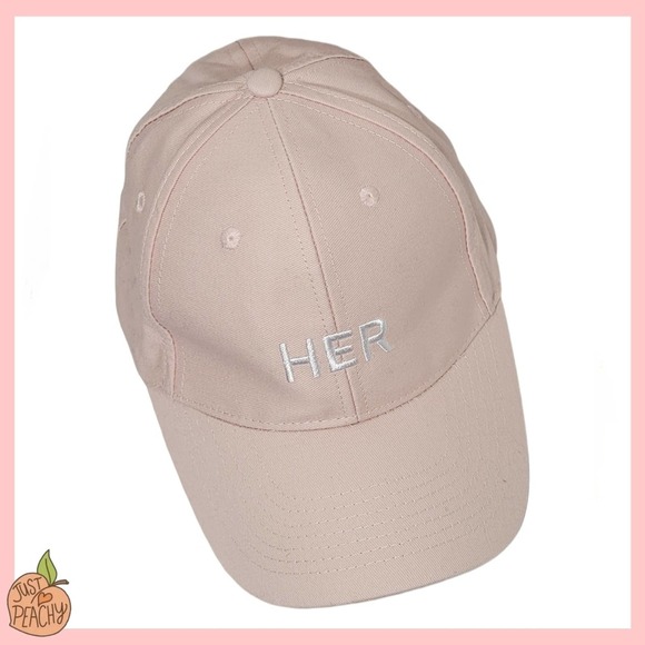 Burberry Accessories - Burberry HER Baby Pink Hat NEW